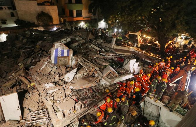Building Collapse in Lucknow: Two Women Killed
