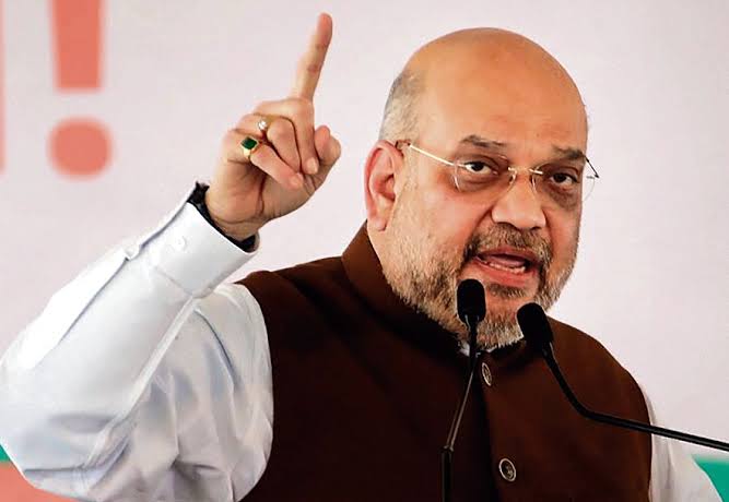 Amit Shah accuses Rahul Gandhi for Khera’s ‘Narendra Gautamdas Modi’ gaffe