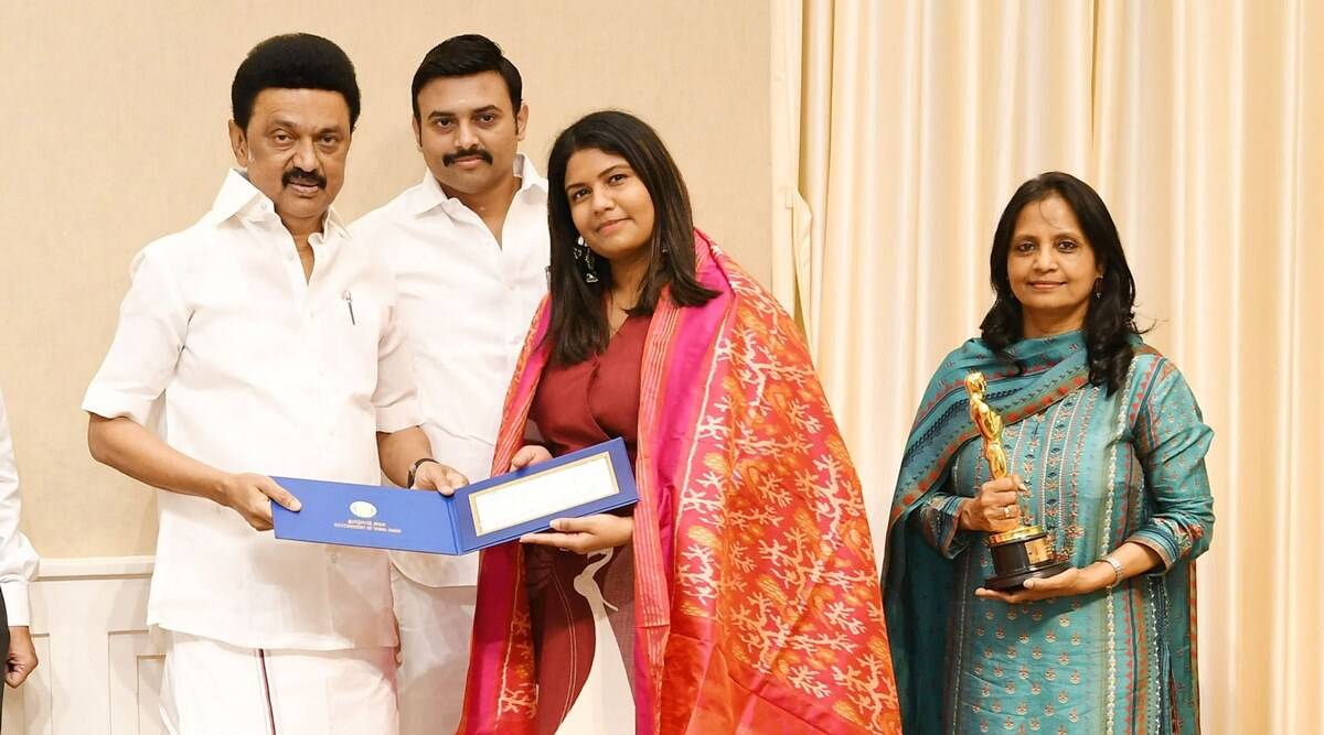 <strong>Oscar-winning director Kartiki Gonsalves meets Tamil Nadu chief minister MK Stalin</strong>