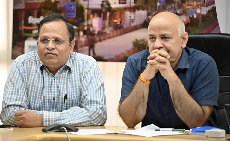 <strong>The President accepts the resignations of Sisodia and Jain and appoints Atishi and Bharadwaj as ministers</strong>