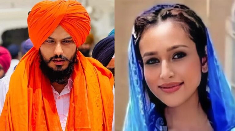 Amritpal Singh’s wife was stopped at the airport while attempting to flee to London