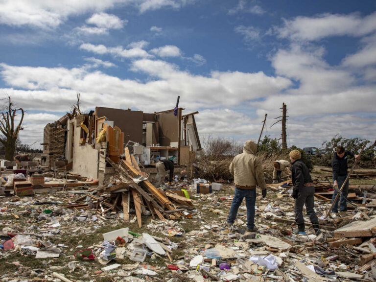 Massive tornadoes in the southern and midwestern United States killed at least 32 people