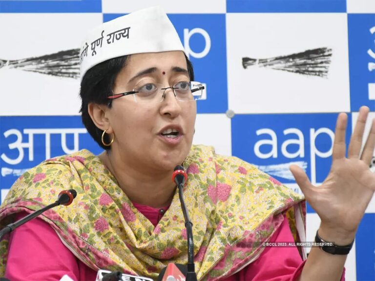 Atishi claims the Delhi power subsidy scheme will end today because the L-G is still on file; Saxena’s office says the file was cleared