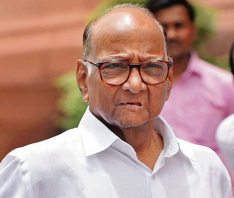 Party Panel Has Rejected Resignation Of Sharad Pawar As NCP President