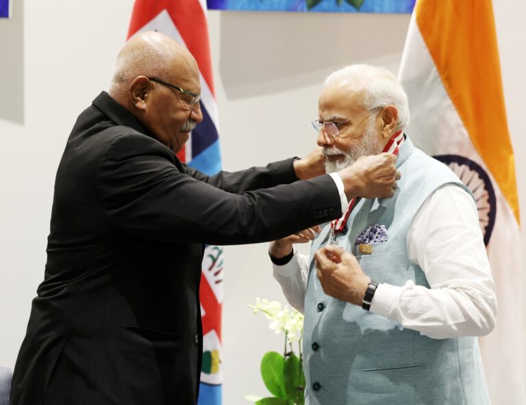 Highest Civilian Honors Given to PM Narendra Modi by Papua New Guinea and Fiji