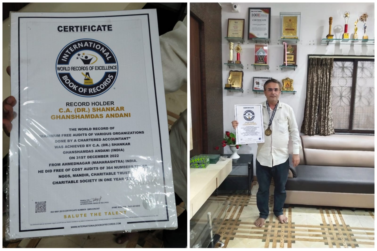 CA. (Dr.) Shankar Andani