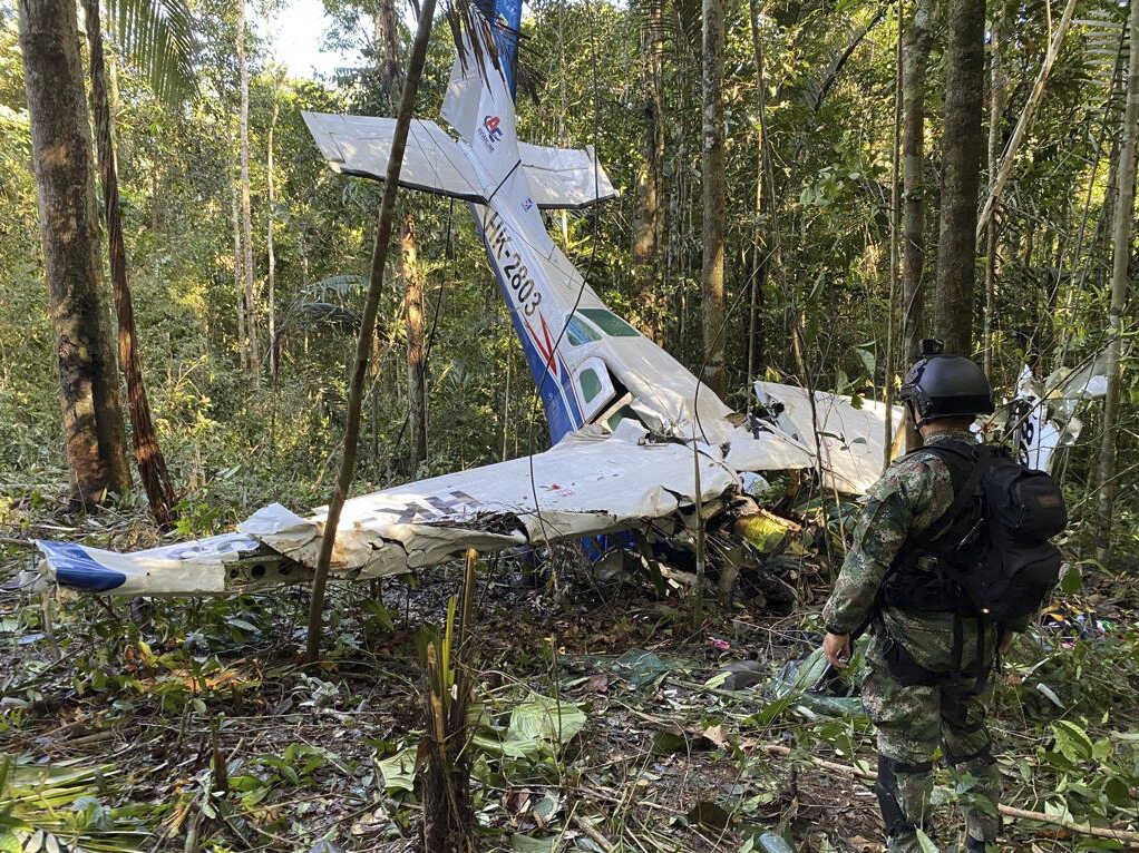 Four children were found alive in the Amazon after a 40-day search following a Colombia Plane Crash