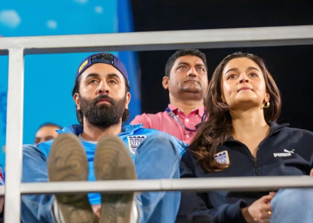 Ranbir Kapoor said he would never compete in a football match against Alia Bhatt
