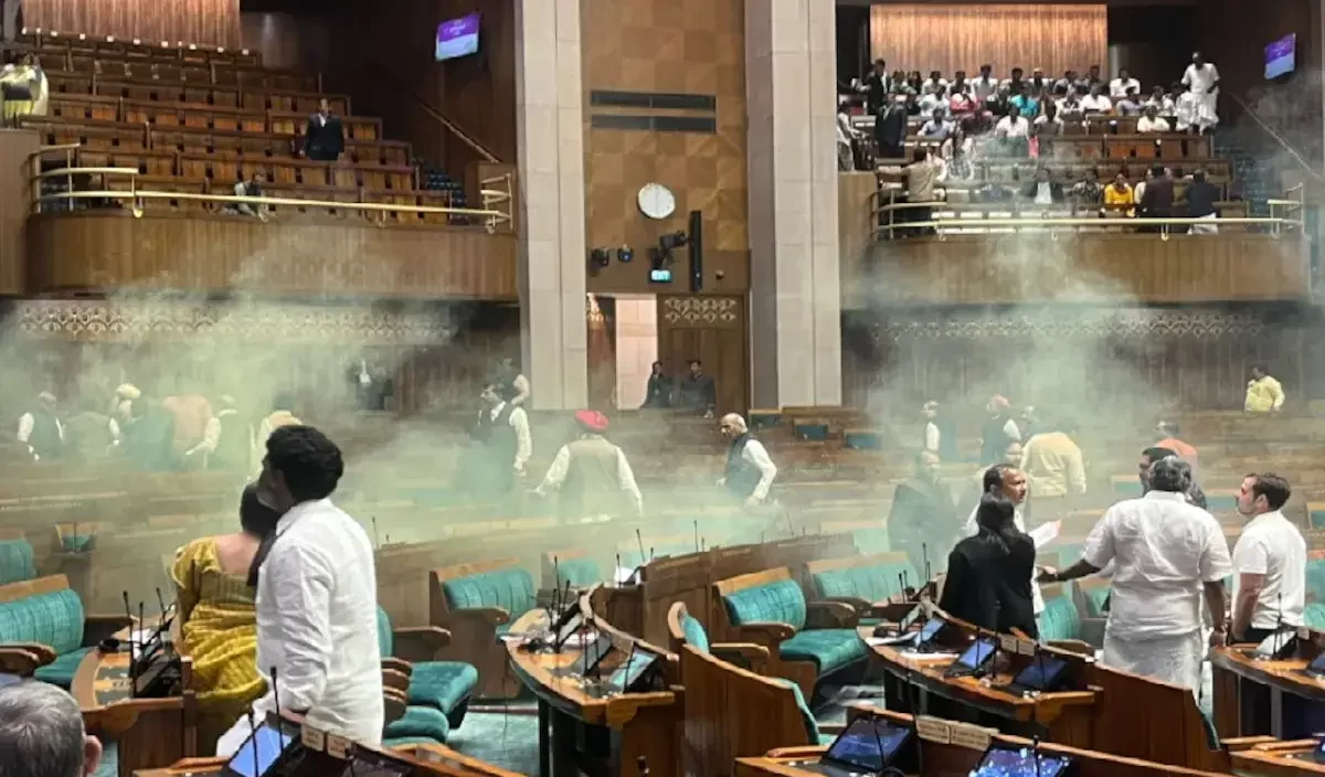 Lok Sabha security breach