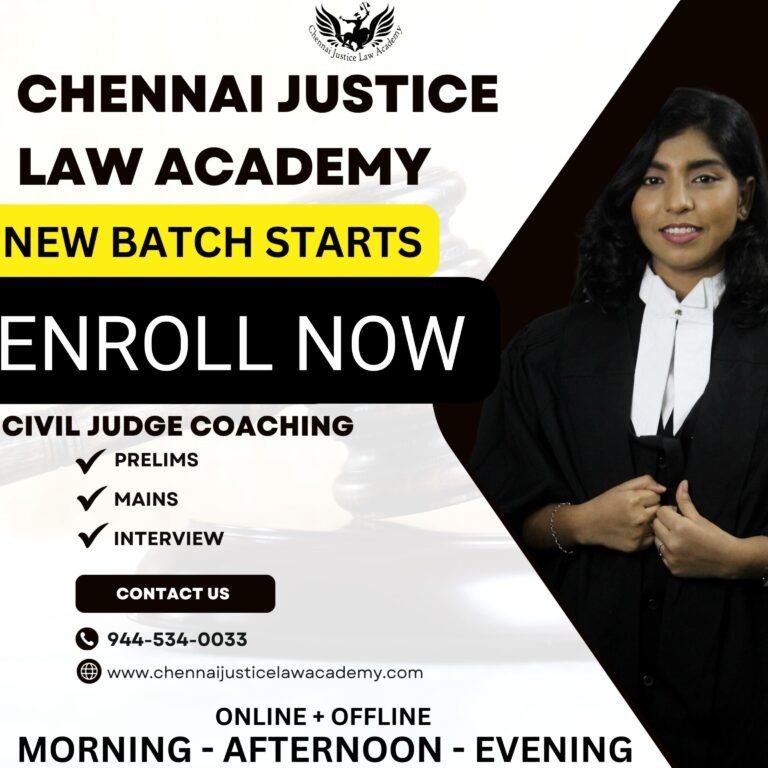 Chennai Justice Law Academy