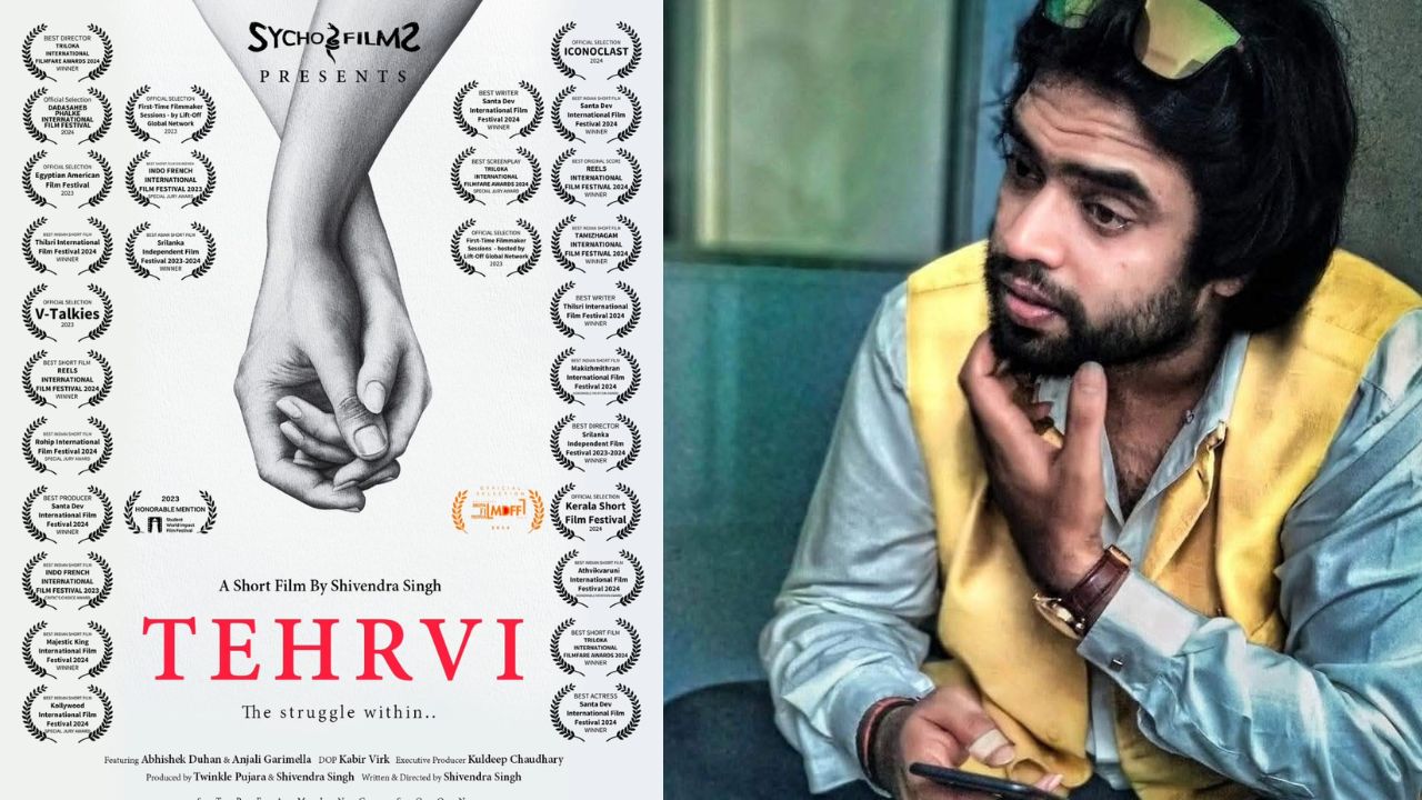 Shivendra Singh, Tehrvi short film, Watcho film Tehrvi, psychological short films India, award-winning short films 2024, Indian indie films, Abhishek Duhan actor, Anjali Garimella, Sycho Films, best Indian short films, Shivendra Singh filmmaker, Tehrvi streaming now