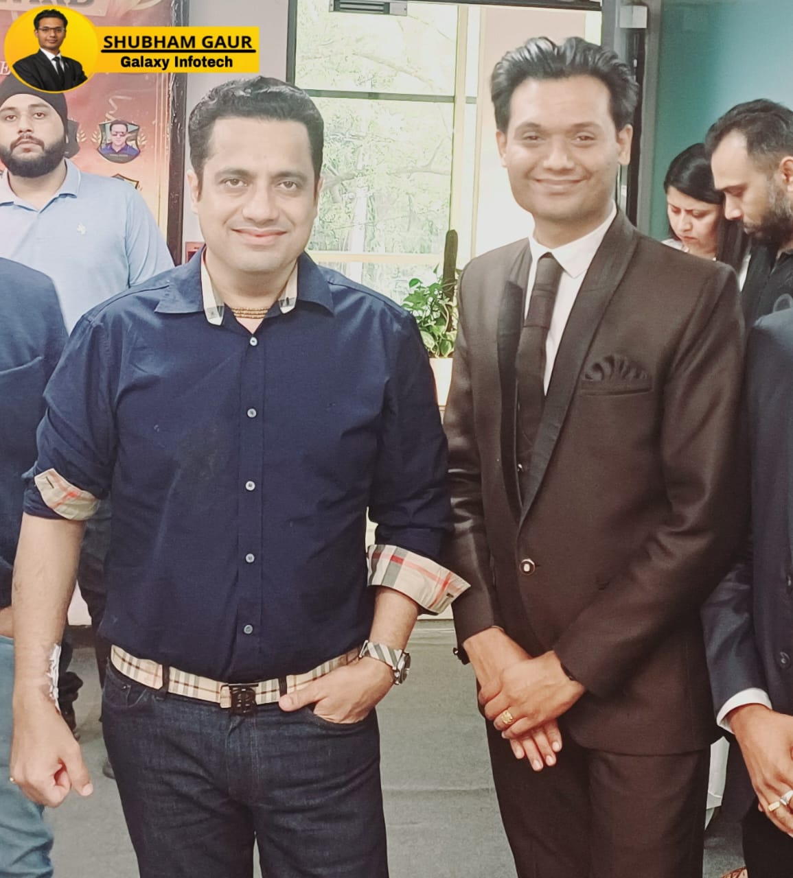 Shubham Gaur business consultant, best automation expert India, all-in-one marketing software, WhatsApp automation tool, business consultant awarded by Dr. Vivek Bindra, digital marketing AI software, start software business India, Galaxy Infotech CEO