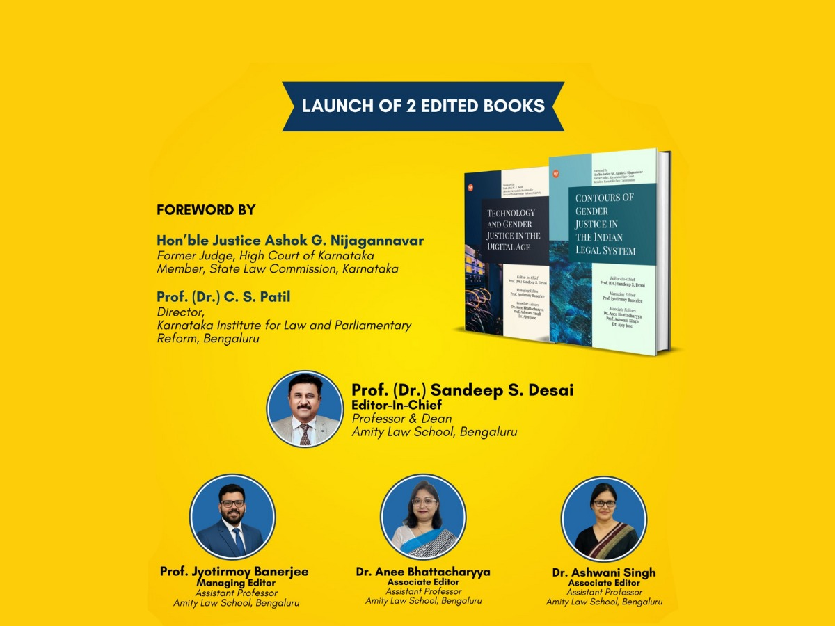 Prof. (Dr.) Sandeep S. Desai, Jyotirmoy Banerjee, Dr. Ashwani Singh, and Dr. Anee Bhattacharyya